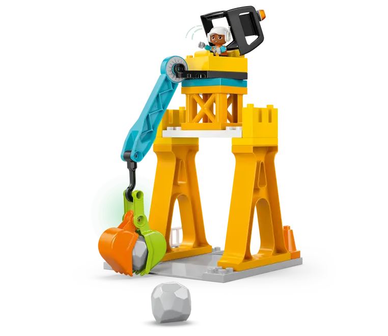 LEGO DUPLO Baustelle mit Baufahrzeugen 3-in-1-Set 10476 - Bild 6