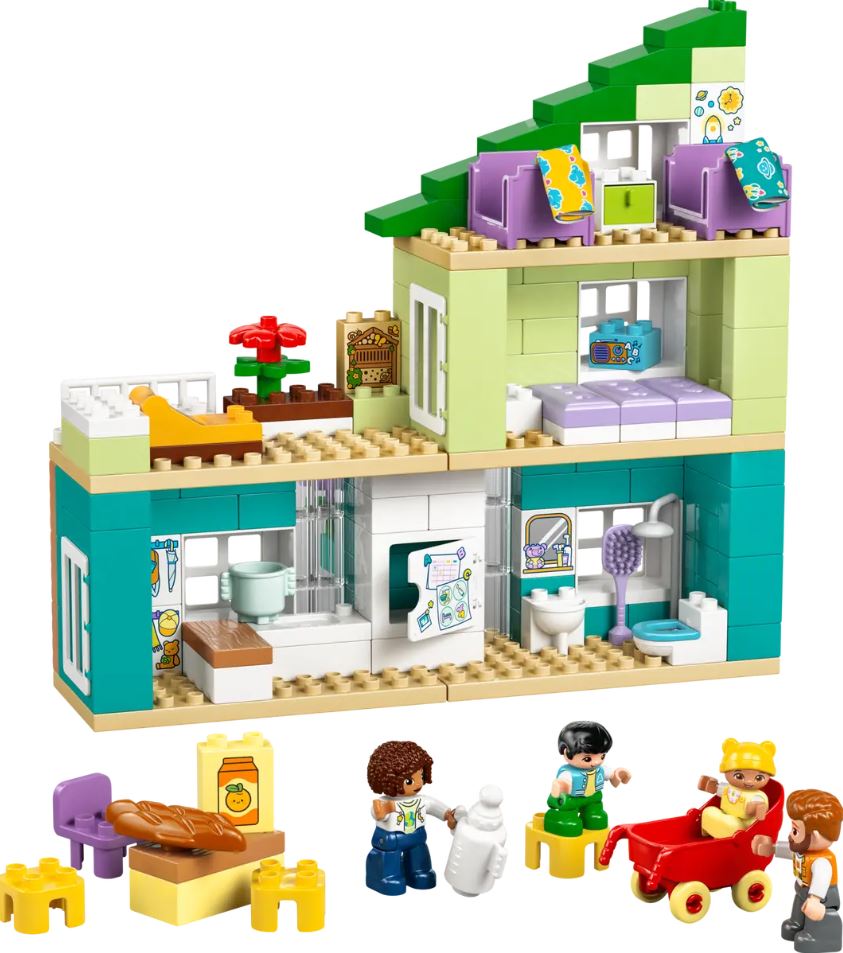 LEGO DUPLO Modernes Familienhaus mit Figuren 3-in-1-Set 10470 - Bild 1