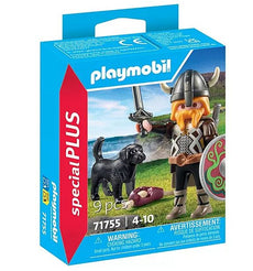 PLAYMOBIL Special Plus Wikinger mit Wachhund 71755
