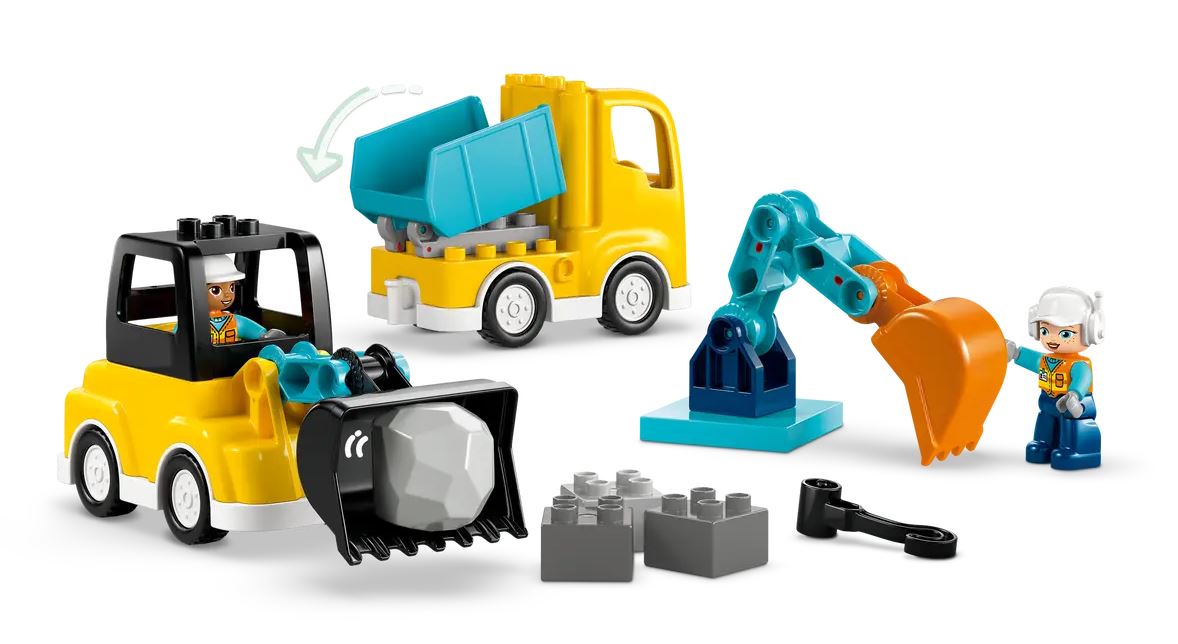 LEGO DUPLO Baufahrzeuge 3-in-1-Set 10475 - Bild 2