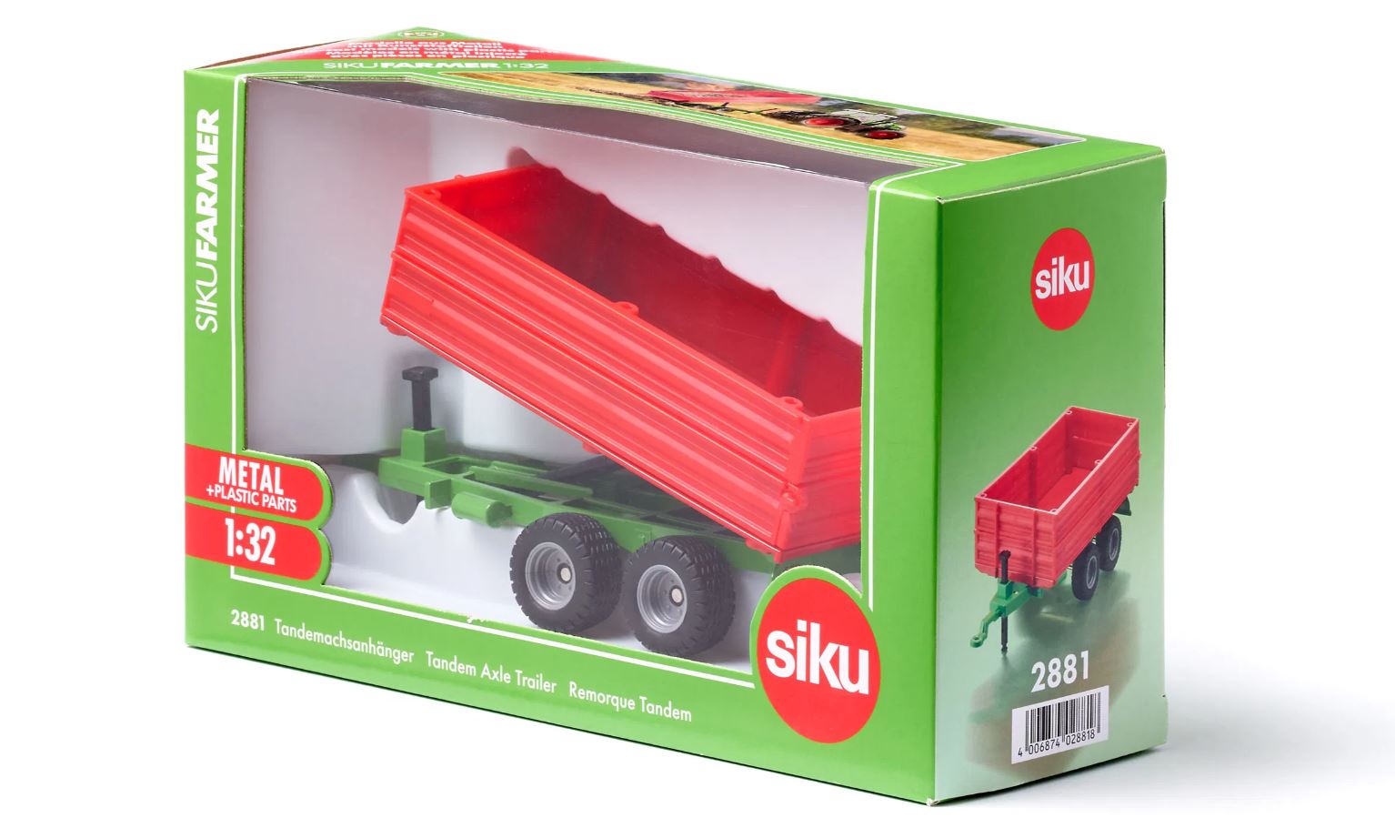Siku Tandemachsanhänger 02.881 - Bild 5