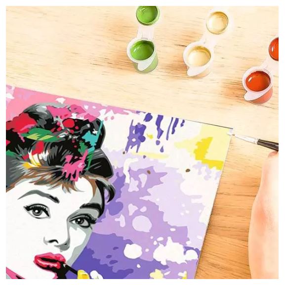 CreArt Audrey Hepburn 30x40 cm 25.526 - Bild 6