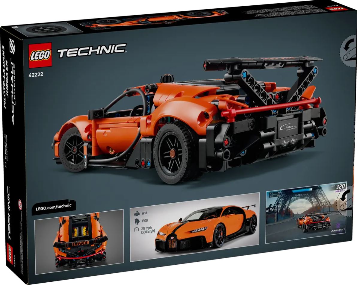 LEGO Technic Bugatti Chiron Pur Sport Hypercar 42222 - Bild 7