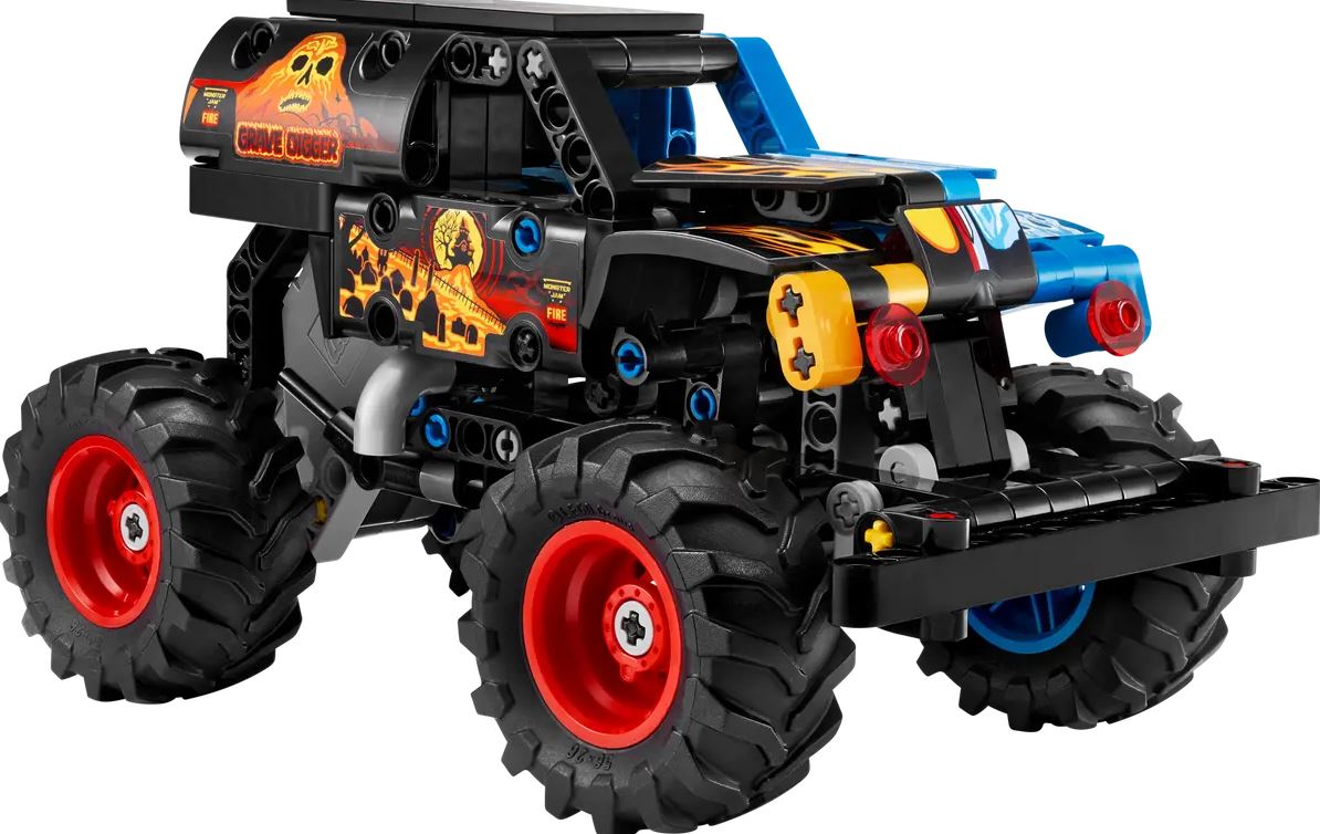 LEGO Technic Monster Jam™ Grave Digger™ Feuer und Eis 42219 - Bild 2