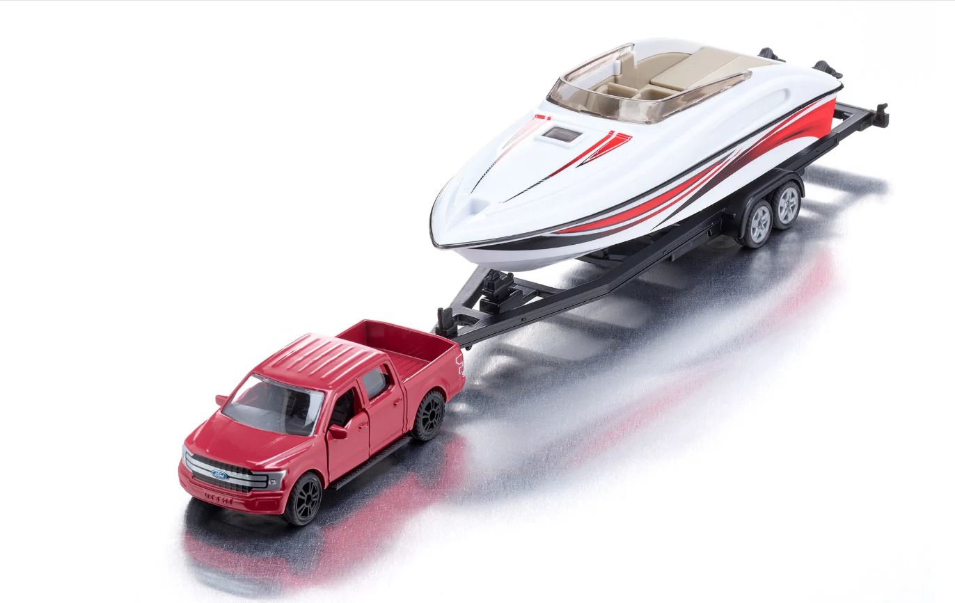 Siku Ford F1 150 mit Motorboot 02.568 - Bild 7