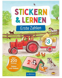 Stickern und Lernen: Zahlen