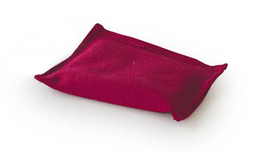 Pilgram Decke rot für Puppenholzbett - Bild 1