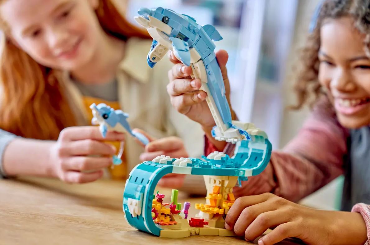 LEGO Creator 3-in-1 Meerestiere: Wunderschöne Delfine 31385 - Bild 5