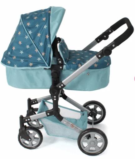 Chic Kombi-Puppenwagen LINUS türkis - Bild 2