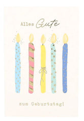 Klappkarte Alles gute zum Geburtstag