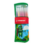 STABILO Rollerset POWER Animal Vibes 18er, grün Faultier