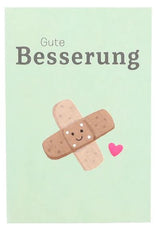 Klappkarte Gute Besserung