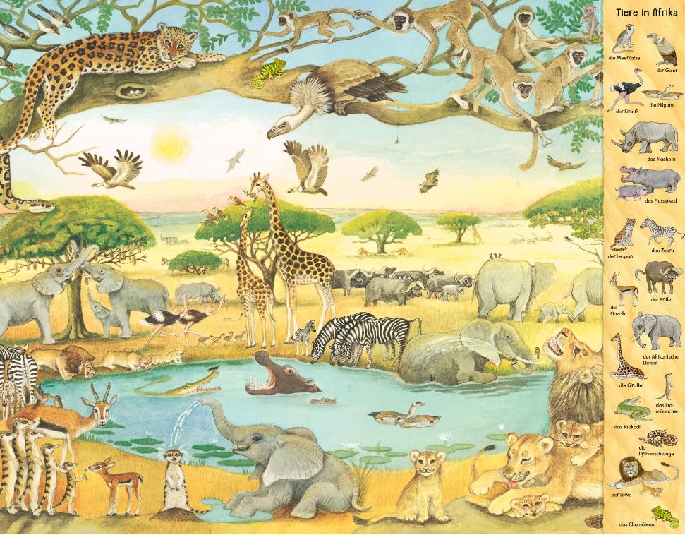 Das Riesen-Wimmelbuch der Tiere - Bild 3