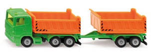 Siku LKW mit Kippmulde und Kippanhänger 01.685