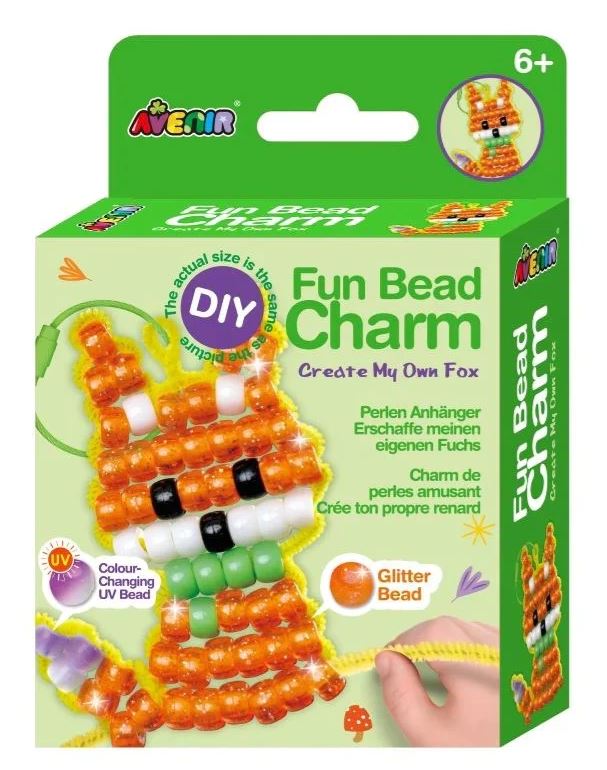 Perlen Anhänger Fuchs - Bild 1