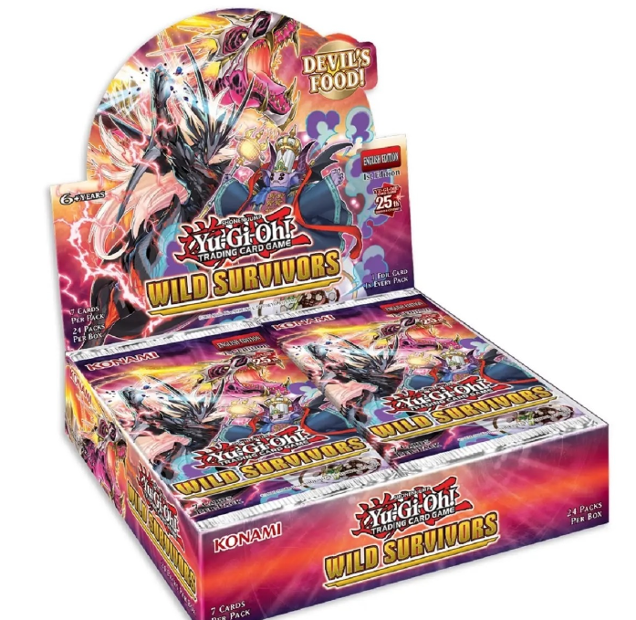 Yu-Gi-Oh! Wild Survivors DE - Booster - Bild 1