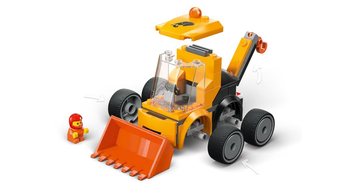 LEGO City Coole Flitzer – Radlader 60483 - Bild 3
