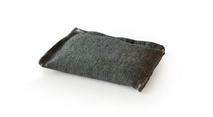 Pilgram Kissen grau für Puppenholzbett - Bild 1