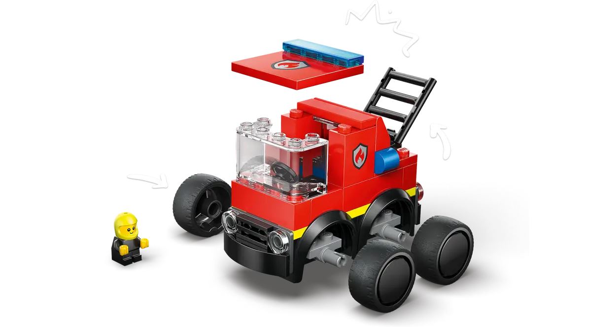LEGO City Coole Flitzer – Löschauto 60482 - Bild 3