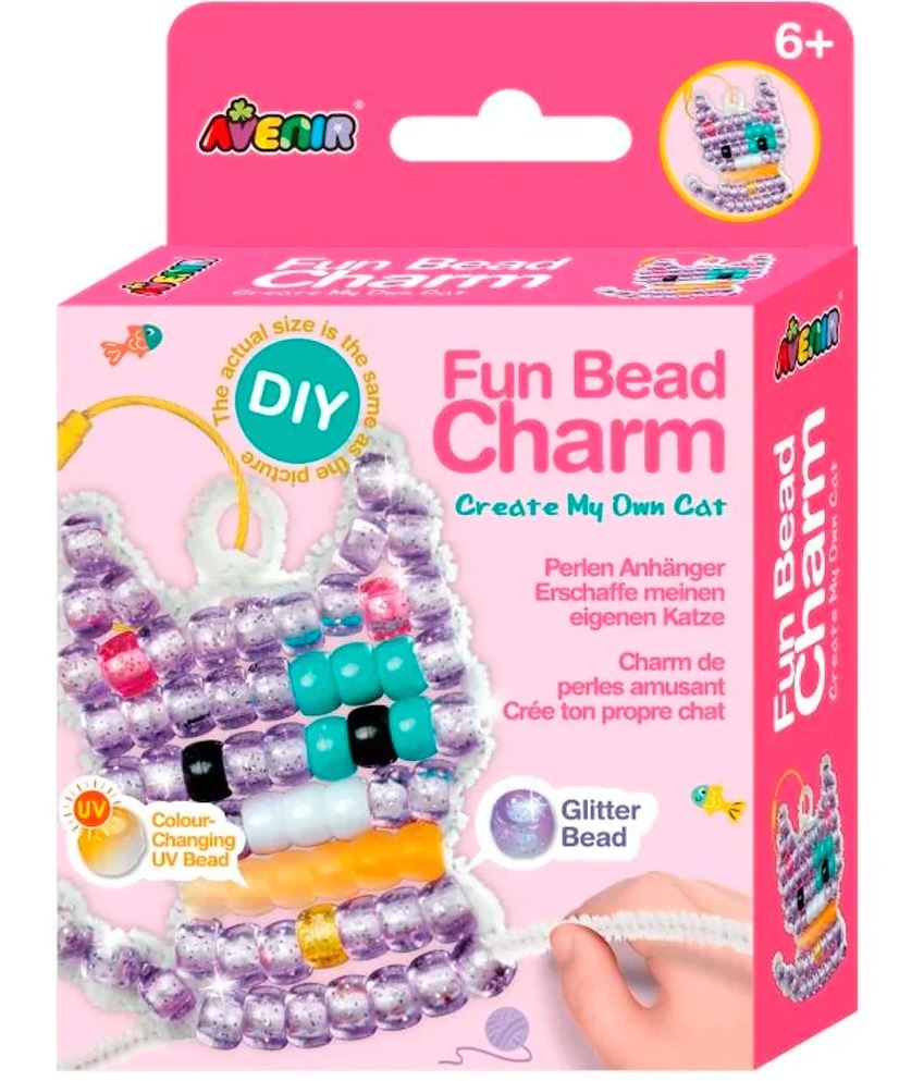 Perlen Anhänger Katze - Bild 1