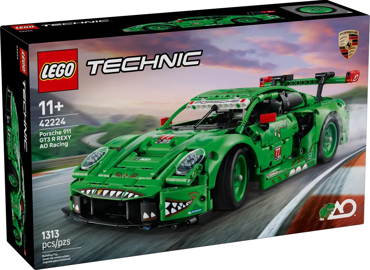 LEGO Technic Porsche 911 GT3 R REXY AO Racing Rennwagen 42224 - Bild 1