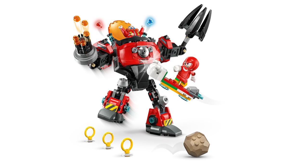 LEGO Sonic the Hedgehog™ Knuckles vs. Dr. Eggmans Egg Crusher Mech 77005 - Bild 3