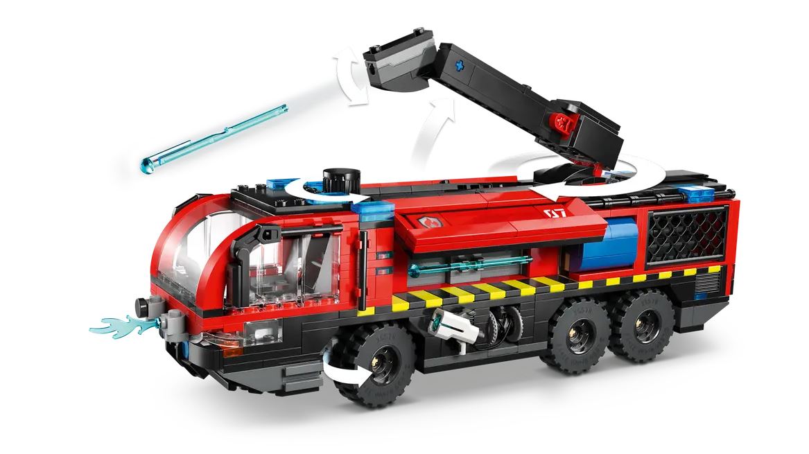 LEGO City Flughafenlöschfahrzeug 60499 - Bild 4