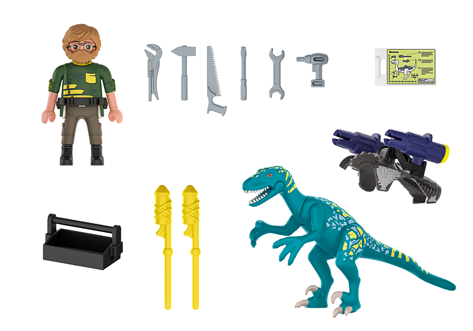 PLAYMOBIL   Uncle Rob: Aufrüstung zum Kampf 70629 - Bild 2