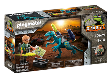 PLAYMOBIL   Uncle Rob: Aufrüstung zum Kampf 70629