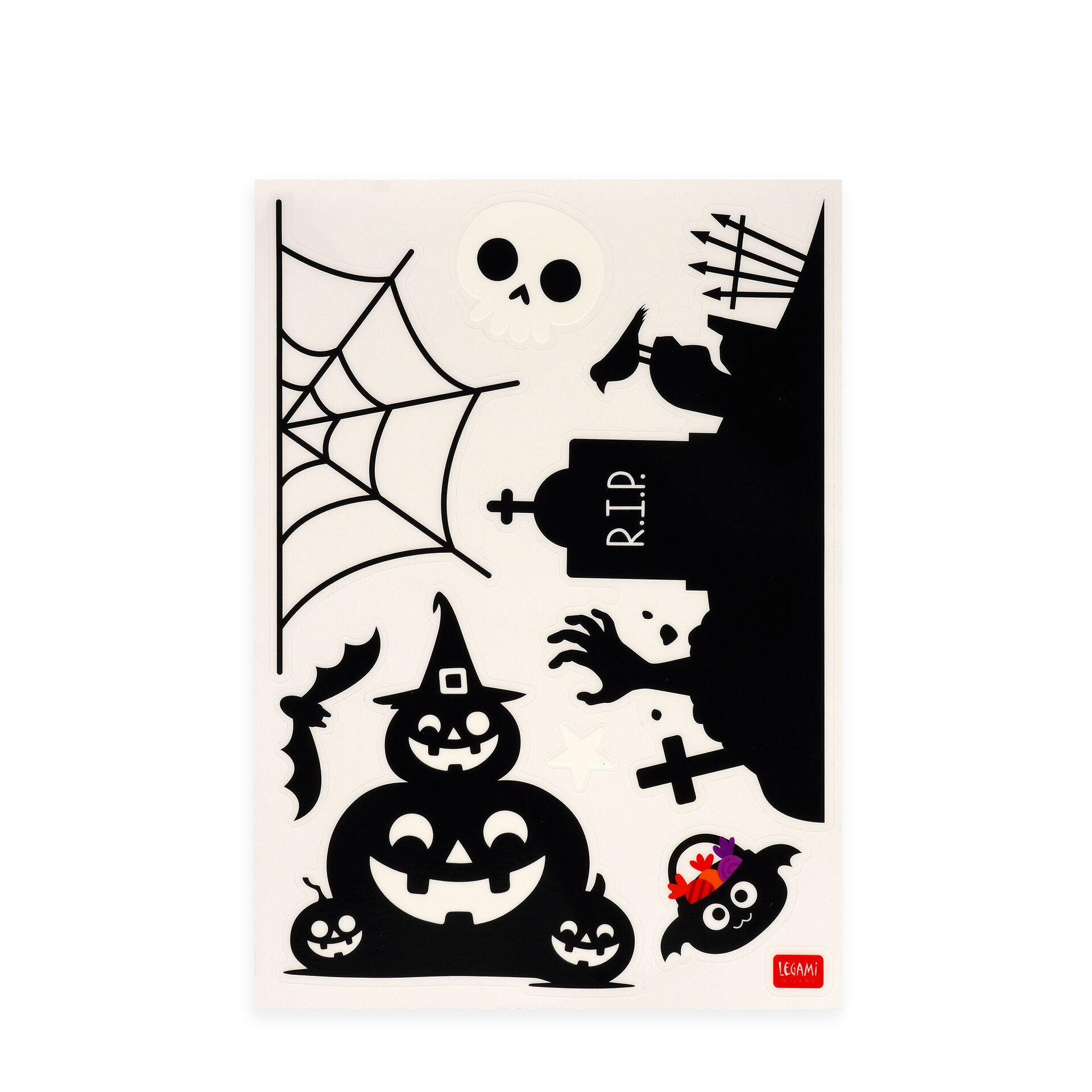 Legami Fensteraufkleber Halloween Windo-Wow, 40 Stück - Bild 8