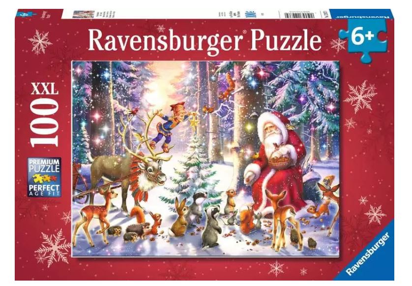Puzzle 100 Teile Waldweihnacht 12.937 - Bild 1
