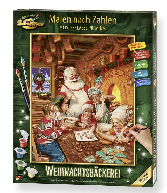 Schipper Weihnachtsbäckerei 40 x 50 cm - Bild 1