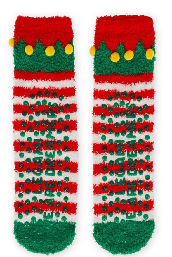Weihnachts - Socken Antirutsch Gr 26 - 34 - Bild 4