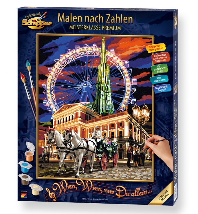 Schipper Wien, Wien nur du allein 40x50 - Bild 1