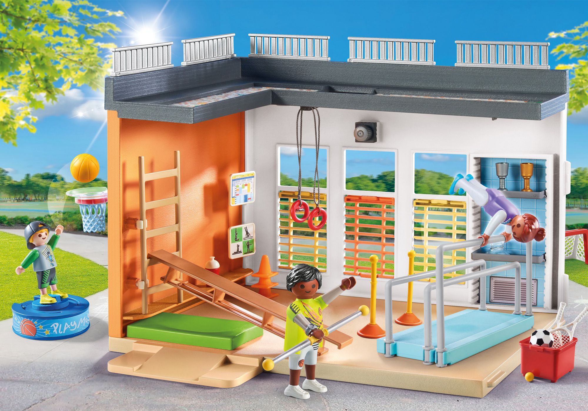 PLAYMOBIL Anbau Turnhalle 71328 - Bild 3