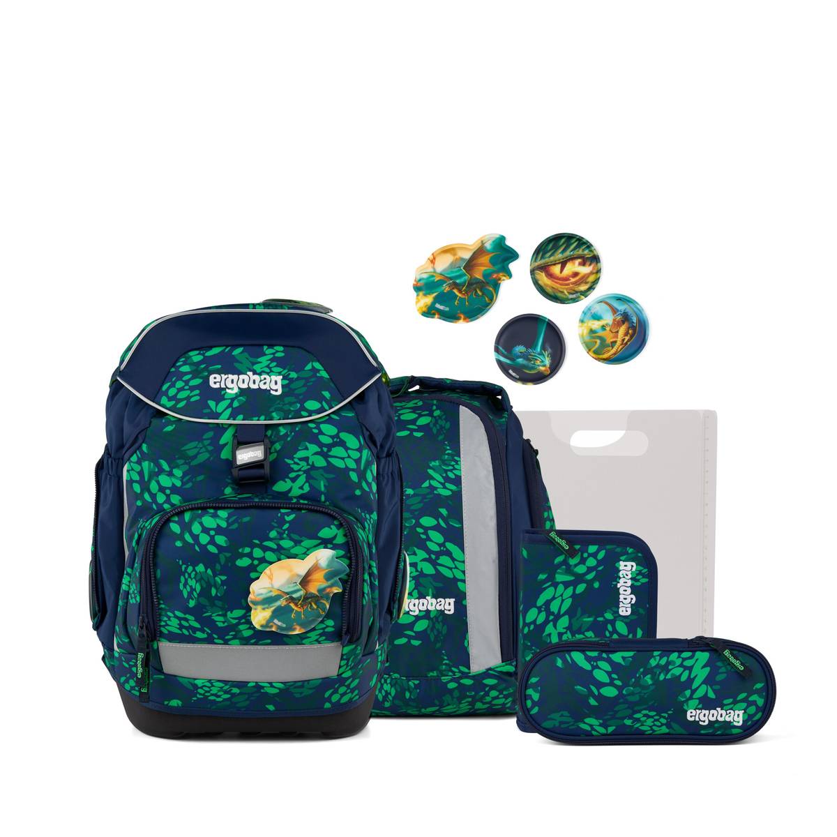 Ergobag Pack 6-tlg. Set DrachenbezwingBär - Bild 1