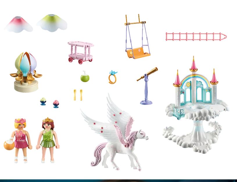 PLAYMOBIL Himmlisches Regenbogenschloss 71359 - Bild 3