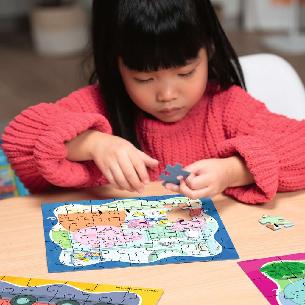 Puzzle Peppa Pig3x49 Teile 04.288 - Bild 8