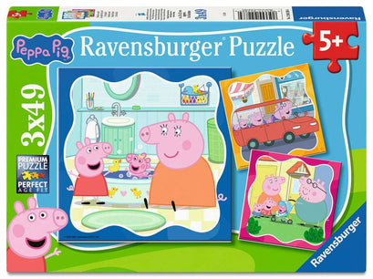 Puzzle Peppa Pig3x49 Teile 04.288