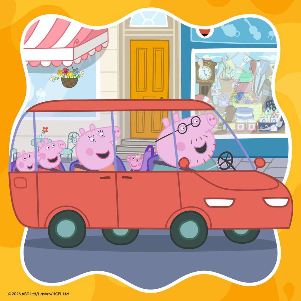 Puzzle Peppa Pig3x49 Teile 04.288 - Bild 5