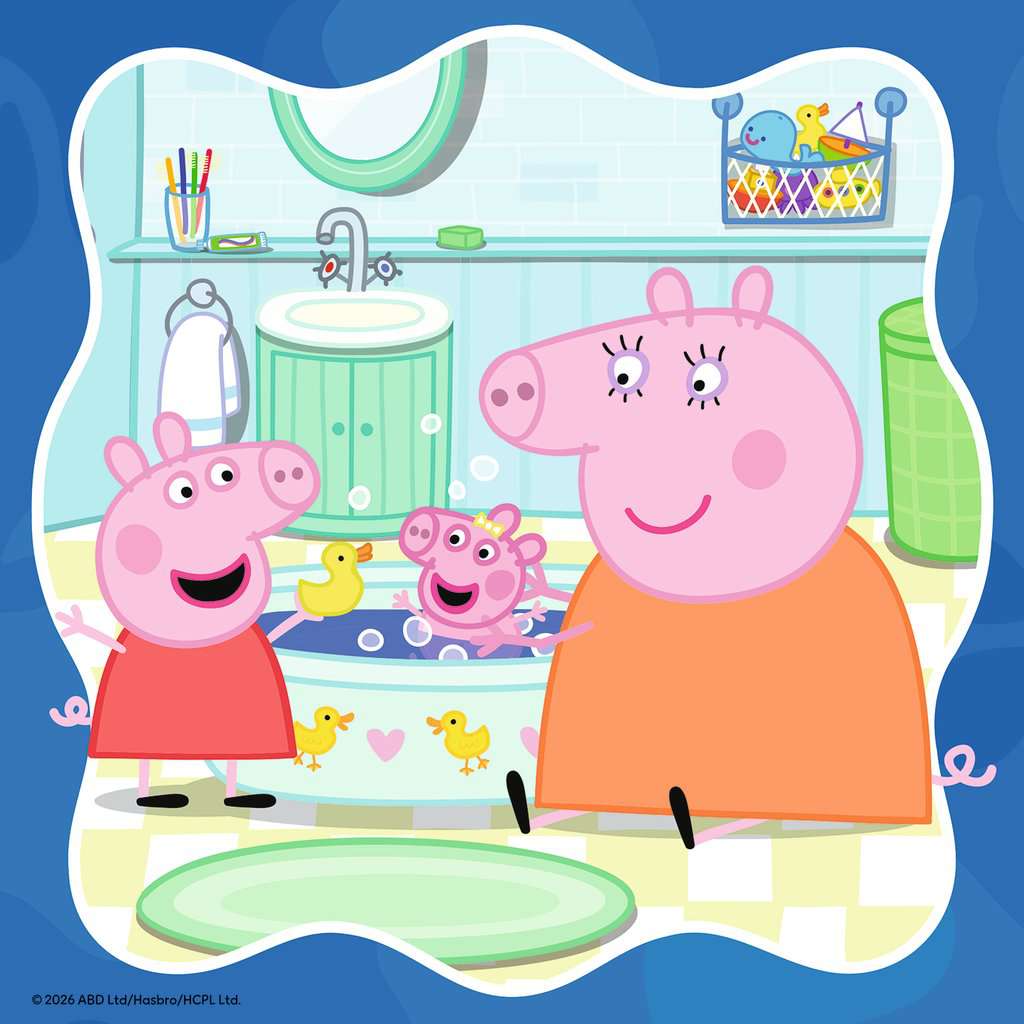 Puzzle Peppa Pig3x49 Teile 04.288 - Bild 6