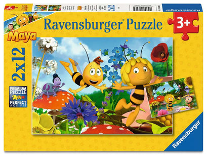 Puzzle 2x12 Teile Majas Welt 04.306