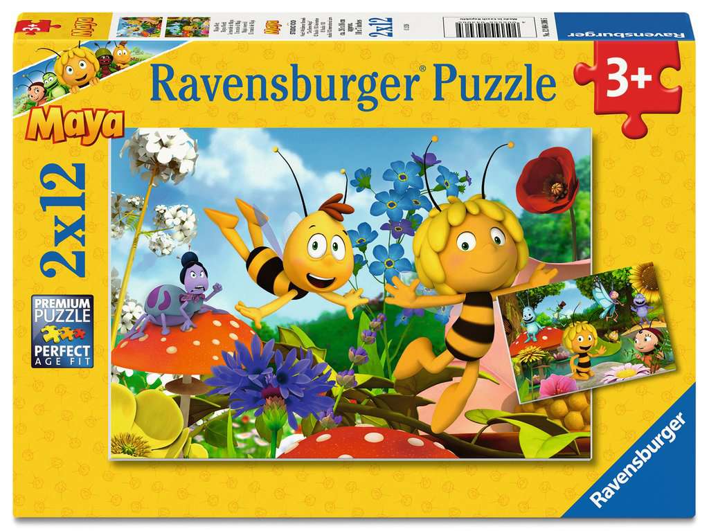 Puzzle 2x12 Teile Majas Welt 04.306 - Bild 1