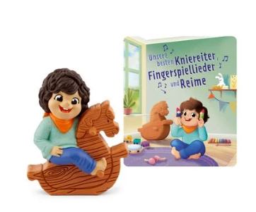Tonie: Unsere besten Kniereiter, Fingerspiellieder und Reime - Bild 1