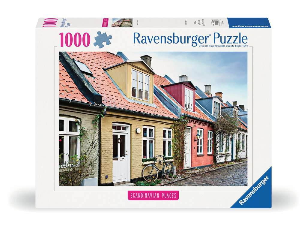 Puzzle 1000 Teile Häuser in Aarhus, Dänemark 00.113 - Bild 1