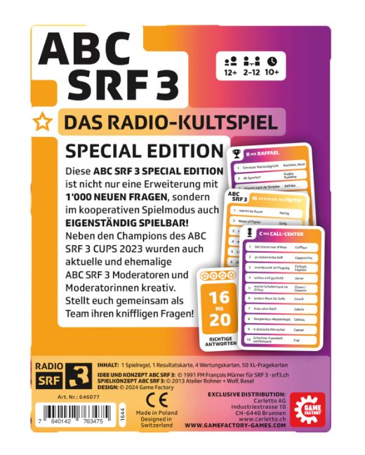 ABC SRF 3 Special Edition (d) - Bild 2