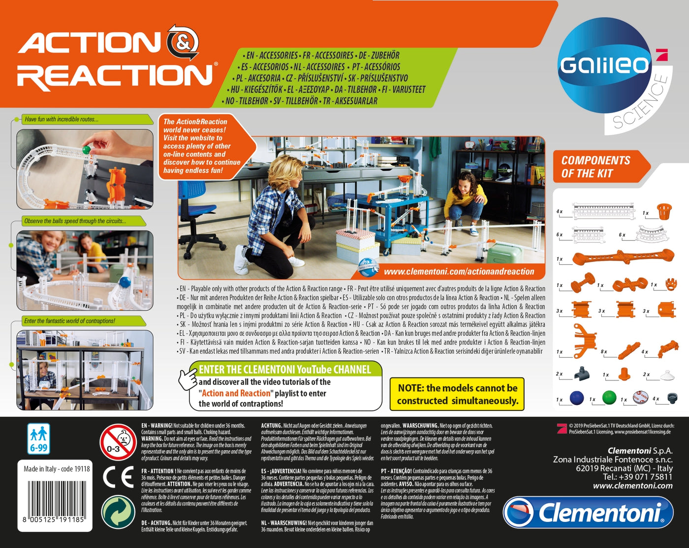 Clementoni Action & Reaction - Zubehör - Bild 3