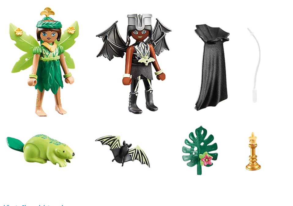 PLAYMOBIL Ayuma Forest Fairy & Bat Fairy mit Seelentieren - Bild 3