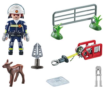 PLAYMOBIL Feuerwehr-Tierrettung 71467 - Bild 2