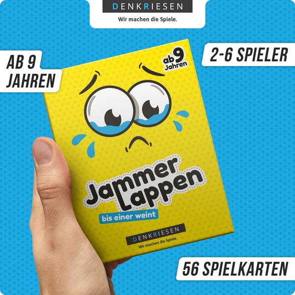 Denkriesen - JAMMERLAPPEN - Das dramatisch lustige Kartenspiel bis einer weint - Bild 4